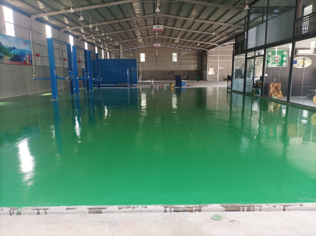 Những lợi ích khi sử dụng sàn sơn epoxy