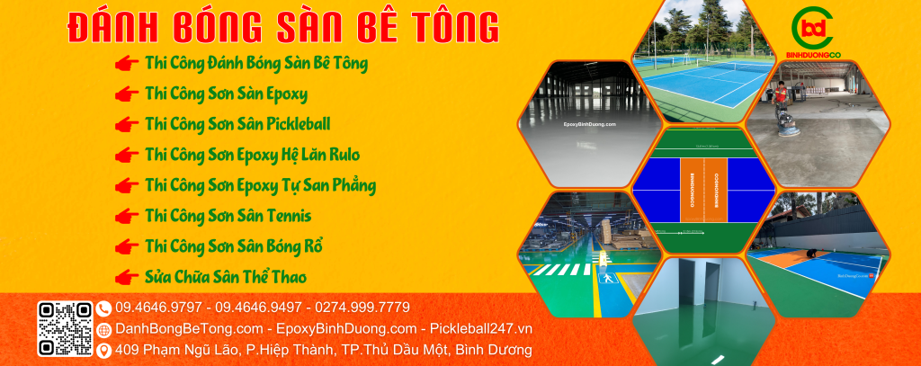 Đánh bóng sàn bê tông